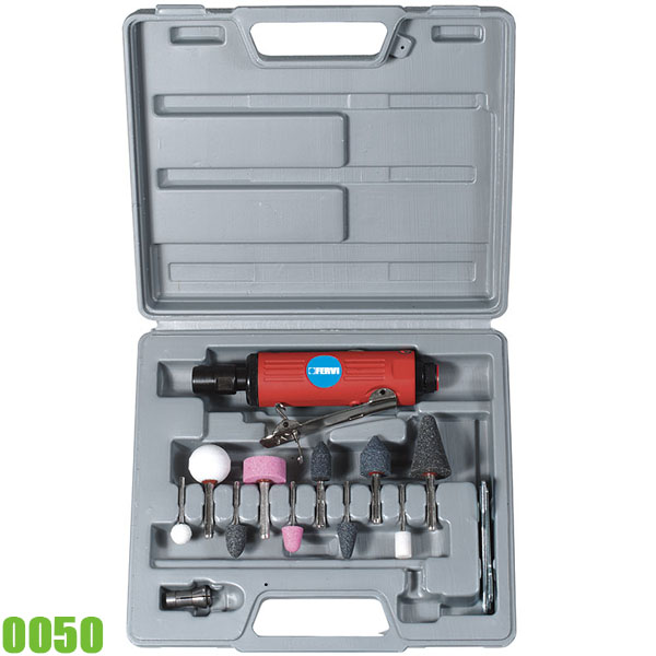 Bộ máy mài trụ 0050, bằng khí nén 10 chi tiết, ø3- ø6 mm, 22000 rpm