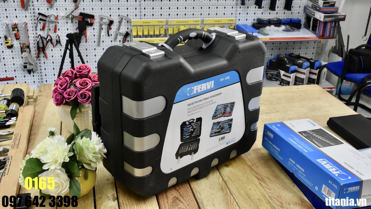 Vali đồ nghề chuyên dụng 175 chi tiết FERVI 0165