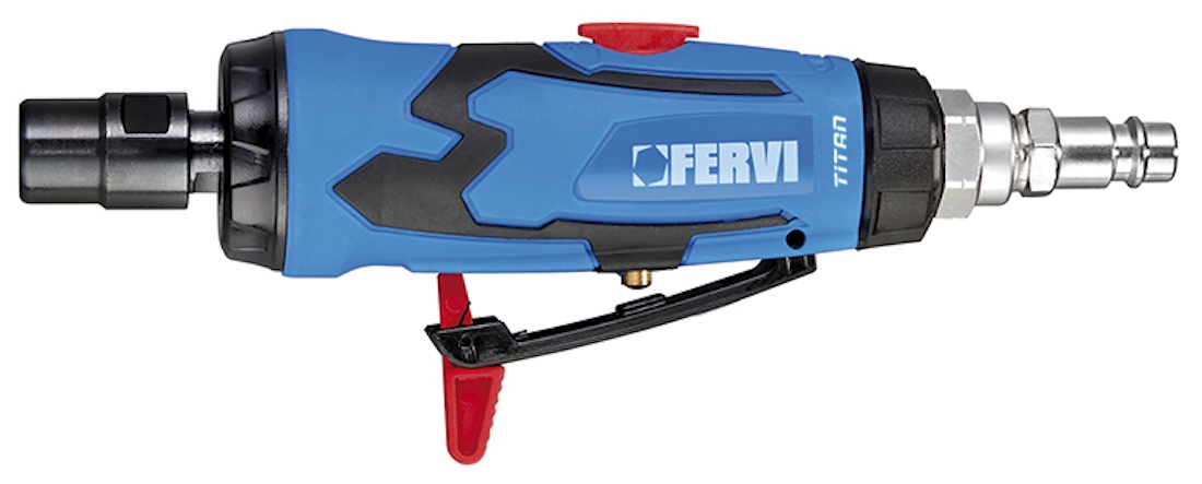 Máy mài trụ mini FERVI 0413 bằng khí nén.