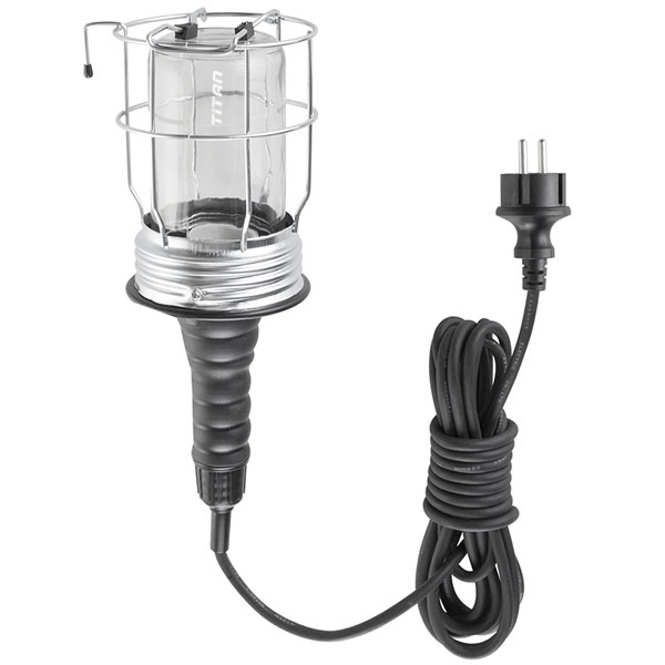 Đèn công cụ cầm tay FERVI 0429, chiếu sáng công trình E27