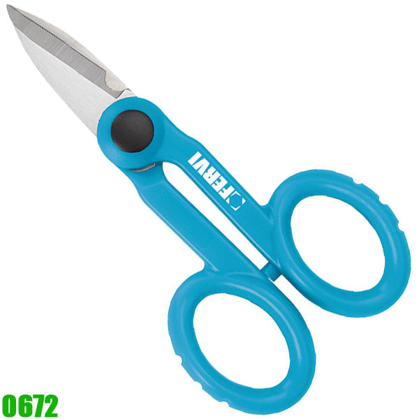 Kéo cắt thợ điện 140mm 0672. Hàng chính hãng Fervi