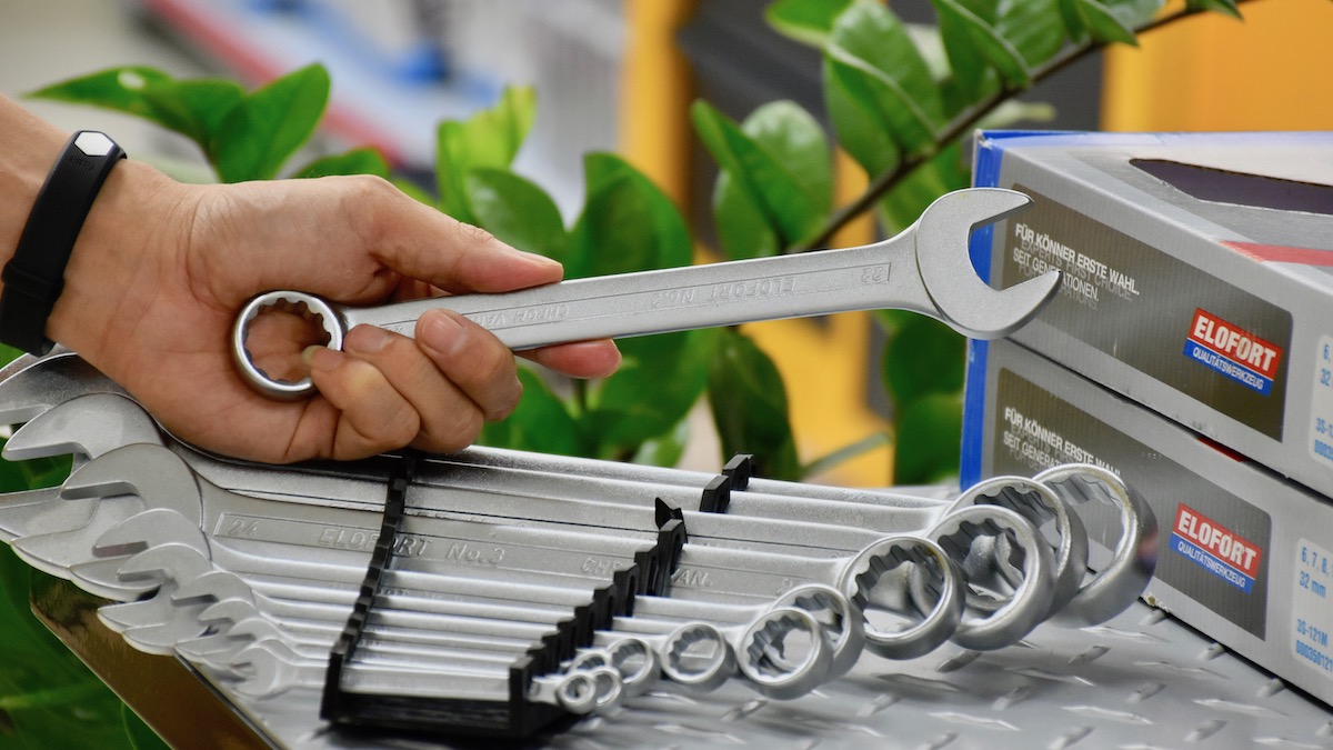 cờ lê vòng miệng theo tiêu chuẩn DIN 3113A