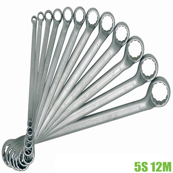 Bộ cờ lê 2 đầu vòng 5S 12M, 12 cây từ 6 đến 32mm ELOFORT .