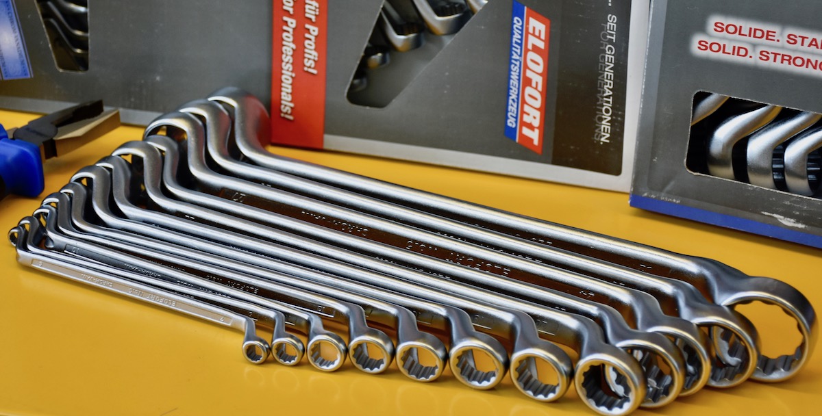 Bộ cờ lê 2 đầu vòng 5S12M của ELOFORT