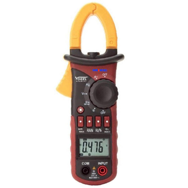 Ampere kìm Vogel Germany 640364, thang đo 600 V/600 A, IP 44