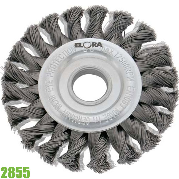 Bánh cước thép xoắn ELORA 2855, đường kính 115 mm