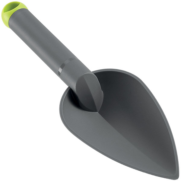 Bay xúc đất bản rộng sợi thủy tinh màu xám. Habitat Wide Trowel