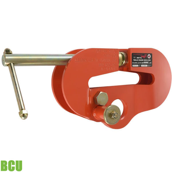 Kẹp dầm BCU, từ 3-10 tấn, Tiger Lifting, sản xuất tại Đài Loan