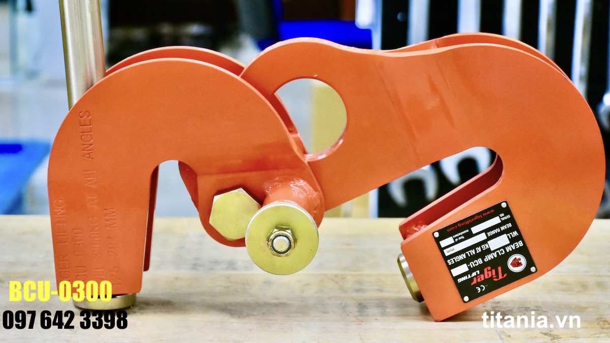 Kẹp dầm Tiger được sản xuất tại Đài Loan