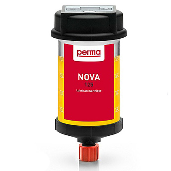 Bình bơm dầu tự động perma NOVA, đơn điểm 1-12 tháng