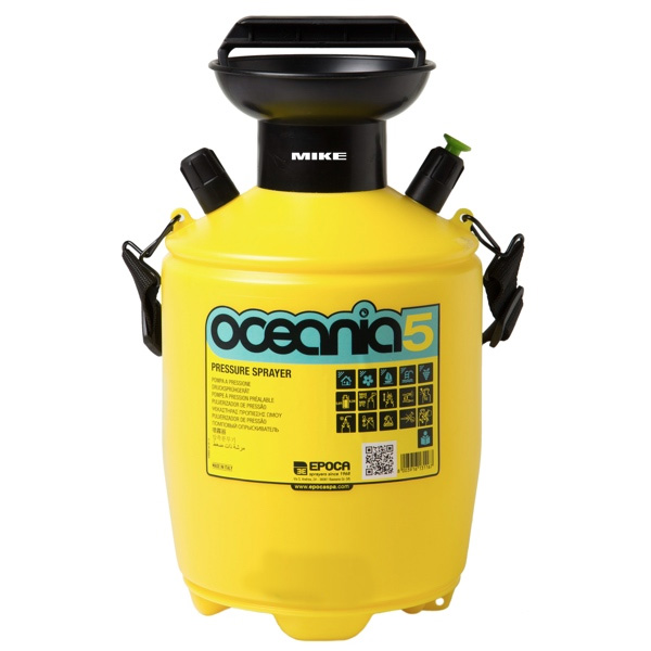 8940 - Bình phun áp lực 5 lít, tưới cây, làm vườn Oceania 5 Epoca, sản xuất tại Ý
