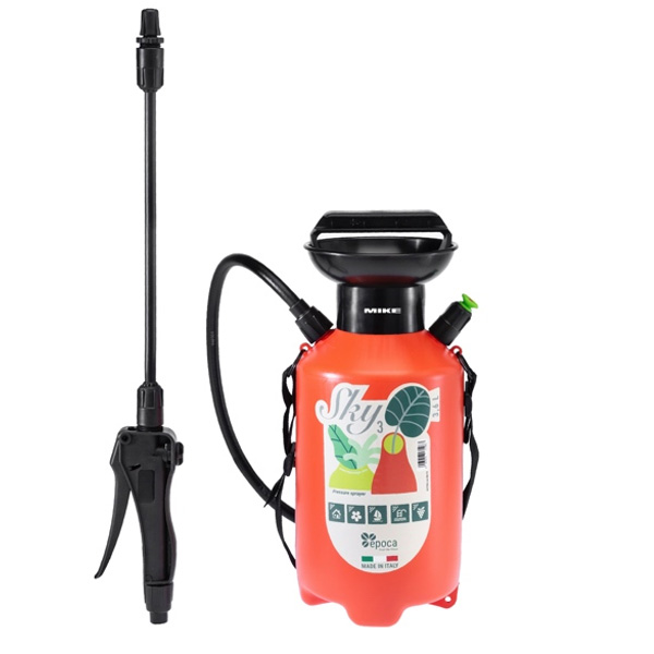 Bình xịt tưới cây 3.6 lít vòi dài, béc nhựa Epoca Sky 3. Epoca 8310 Italia