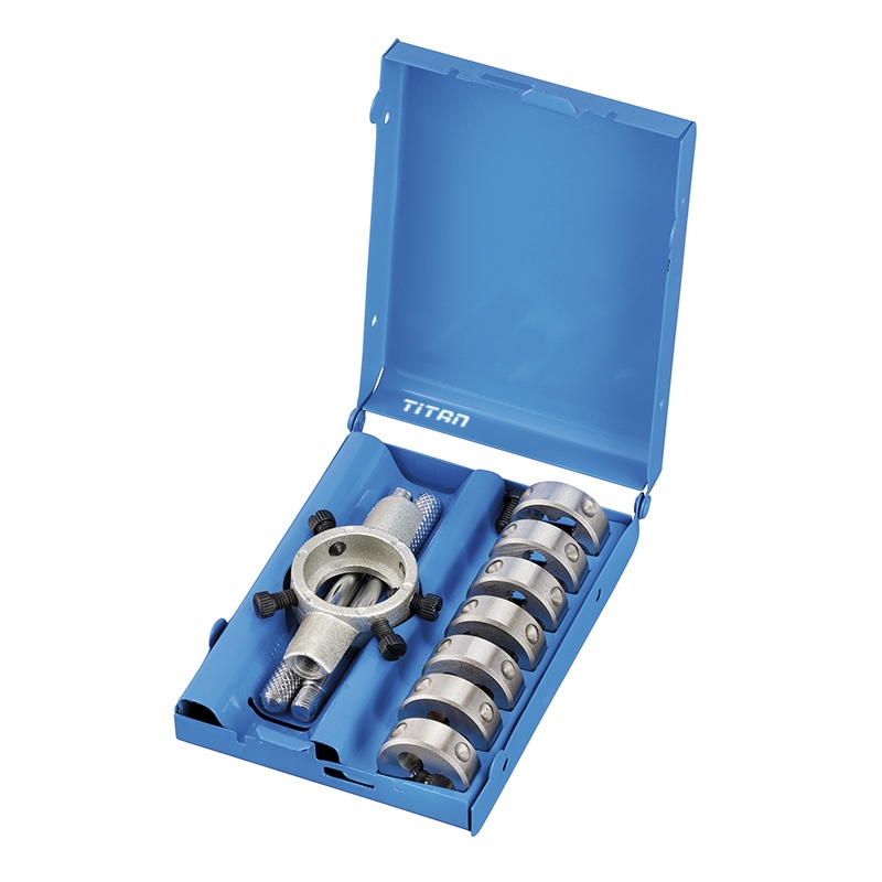 Bộ bàn ren FERVI F123, taro ren ngoài từ M3 đến M12, gồm 9 chi tiết