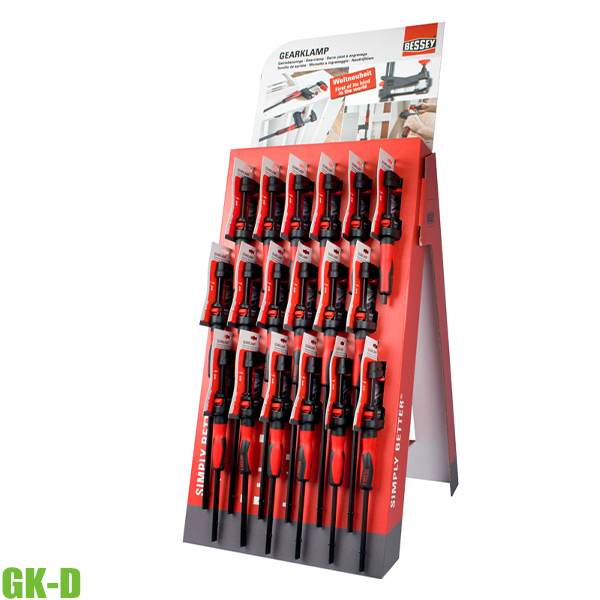 Bộ cảo 18 cái BESSEY GK-D, kệ trưng bày cho không gian hẹp