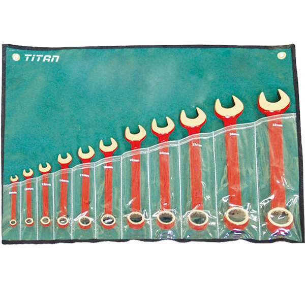 Bộ cờ lê 2 đầu vòng miệng TNO.BCB vật liệu Cu-Be chống cháy nổ