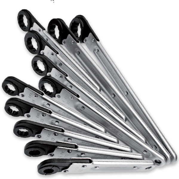 Bộ cờ lê mở ống tự động ELORA 117S, đầu vòng mở đóng