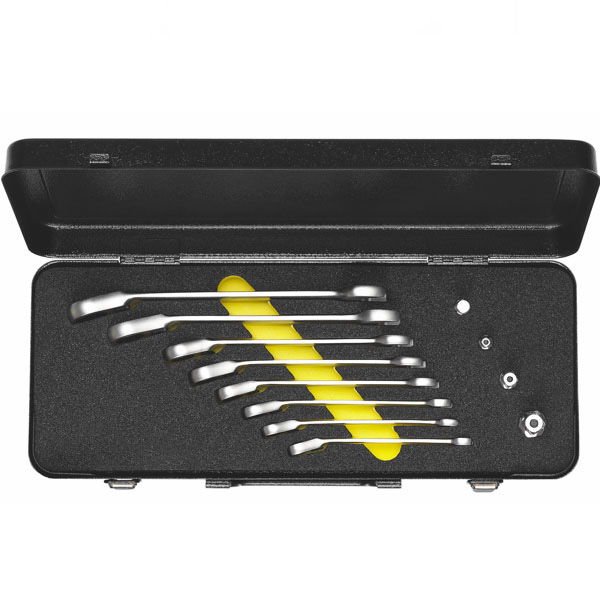 Bộ cờ lê tự động vòng miệng ELORA 204-JS8M OMS, gồm 8 cây từ 8-19mm