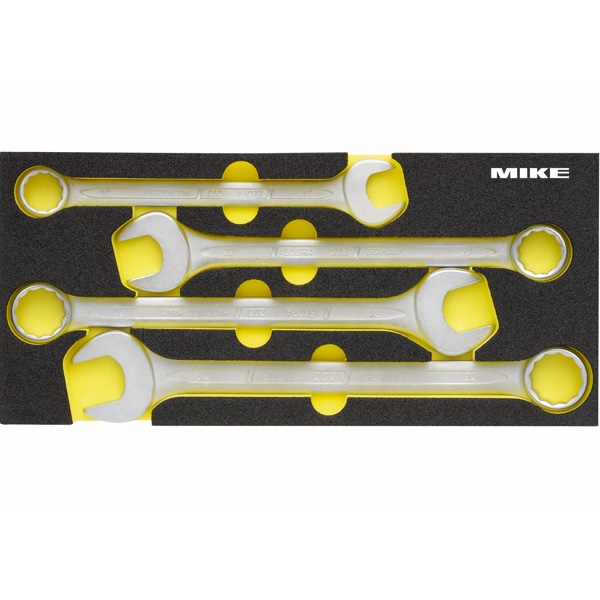 Bộ cờ lê vòng miệng ELORA OMS-22 cho tủ đồ nghề, DIN 3113 A