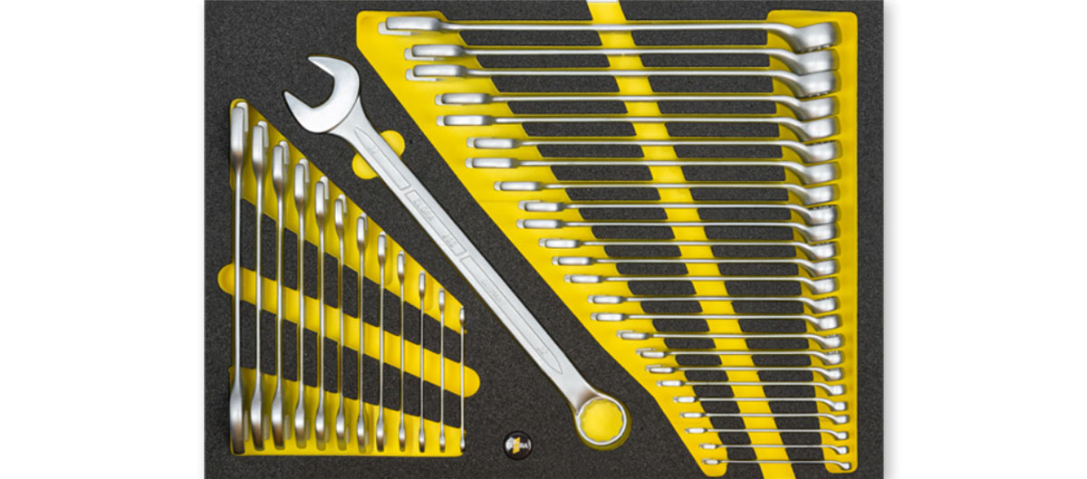 OMS-50 Bộ cờ lê vòng miệng, 2 đầu miệng sản xuất tại Đức