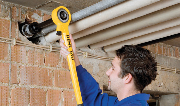 Bộ đầu dao tiện ren ống ở vị trí khó, không gồm tay quay taro Ratchet Level.