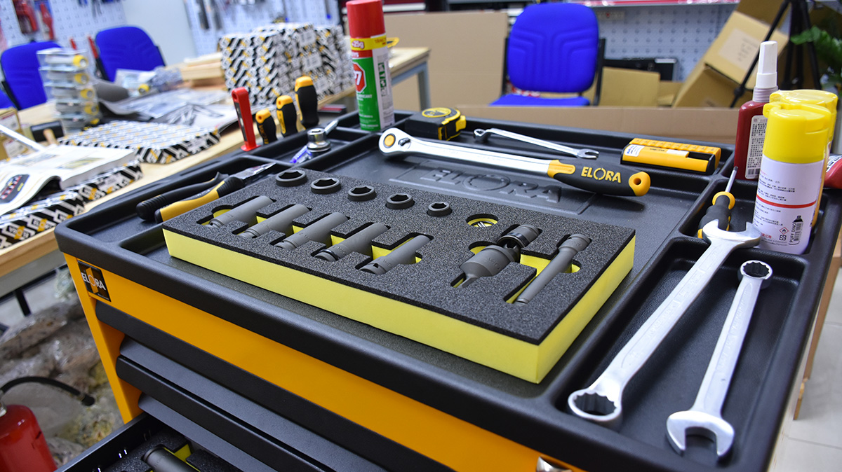 OMS-24 bộ đầu tuýp đen đầu vuông 1/2 inch 17 món ELORA