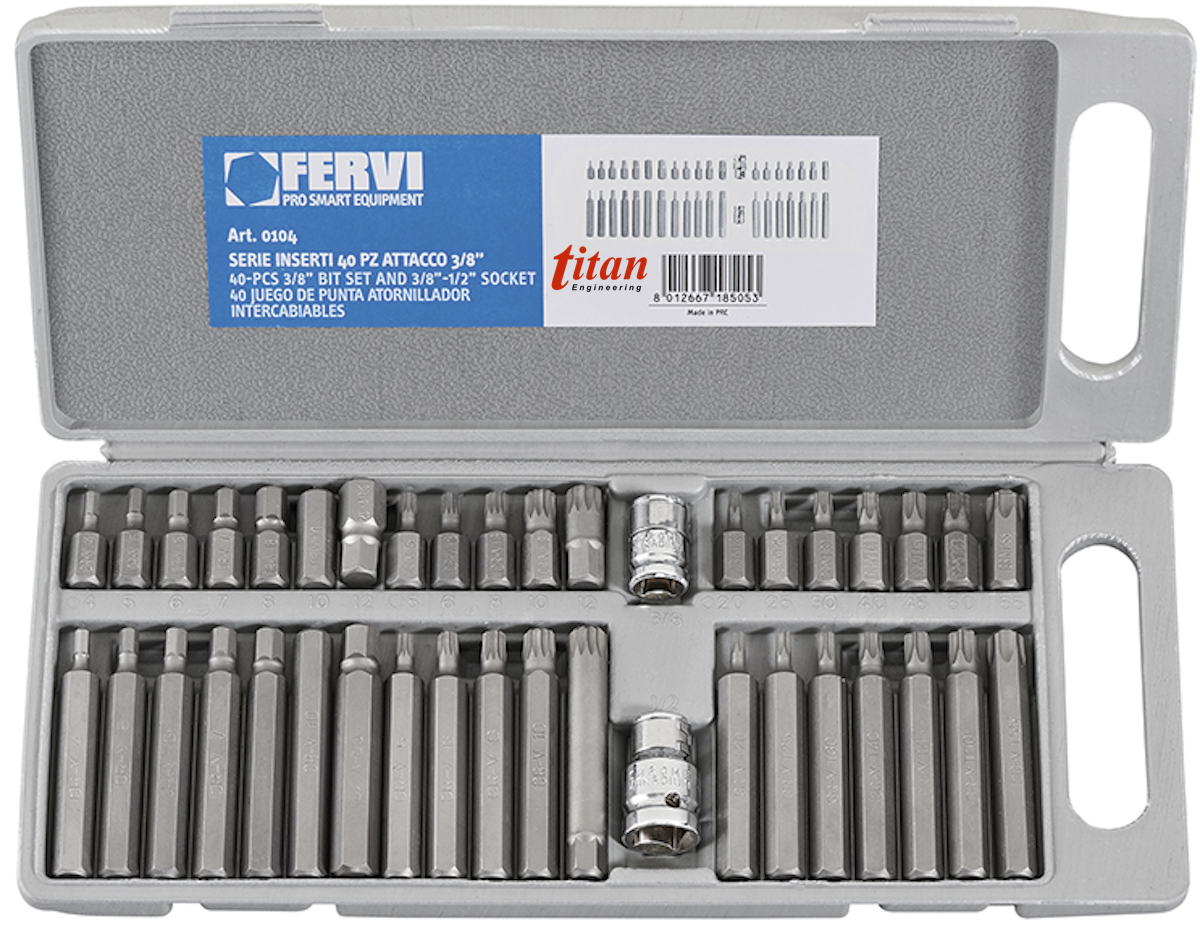 bộ vít TORX dùng cho máy bắn vít 40 chi tiết