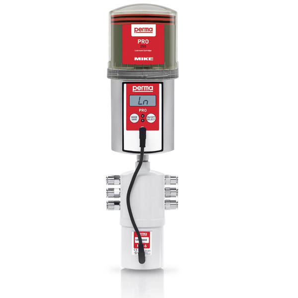 Bộ điều khiển 6 điểm bơm mỡ của PERMA PRO C 106903