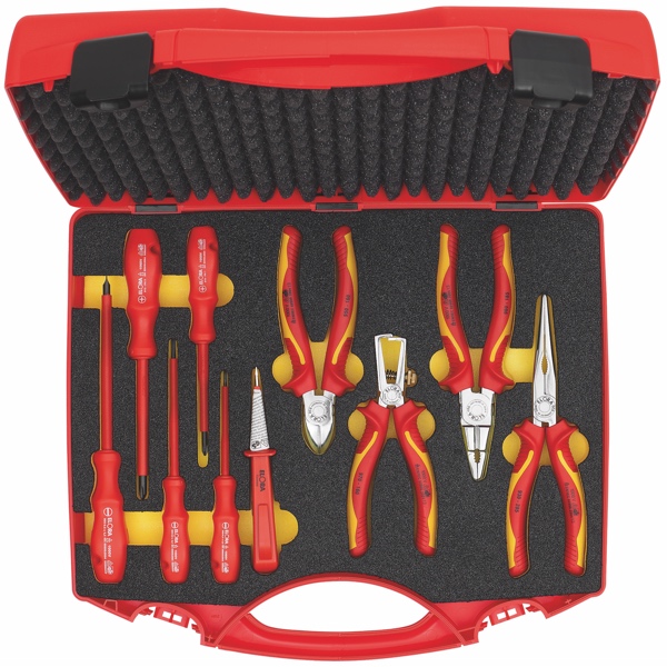 Bộ đồ nghề cách điện ELORA 904-S10, 10 chi tiết VDE 1000V