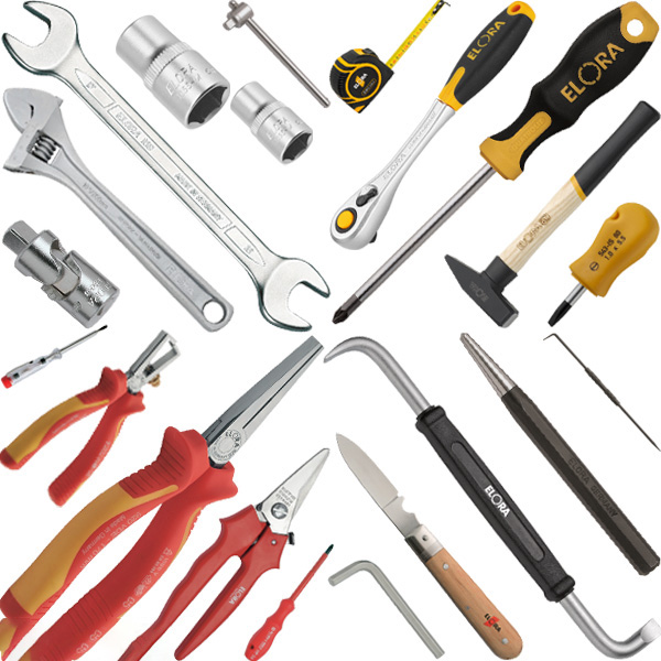 Bộ đồ nghề cho thợ điện gồm 75 chi tiết ELORA WS-10M