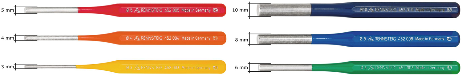 Bộ đột chốt “Exclusive” 6 cây Rennsteig 425 530 6 RC