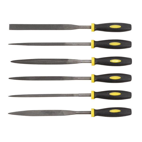 Bộ dũa cơ khí FERVI 0219, gồm 6 chi tiết chiều dài 180mm