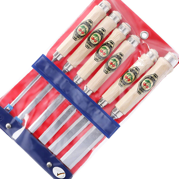 Bộ đục gỗ, dao tiện điêu khắc gỗ Kirschen 1112000 PT, gồm 6 cây