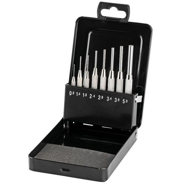 Bộ đục lỗ kim loại 8 cây ELORA 270-S8, kích thước từ 0.9-5.9mm