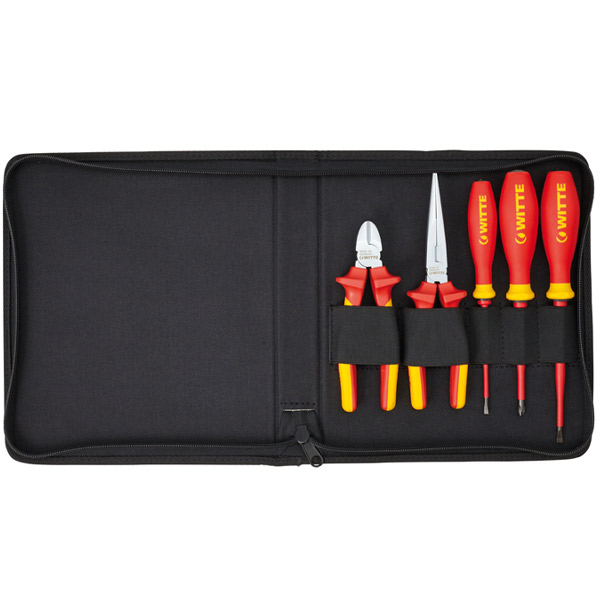 Bộ dụng cụ sửa chữa cách điện WITTE 301162 gồm 5 chi tiết