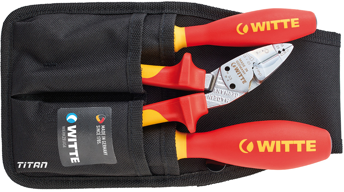 Bộ dụng cụ sửa chữa điện WITTE 301172 gồm 3 món