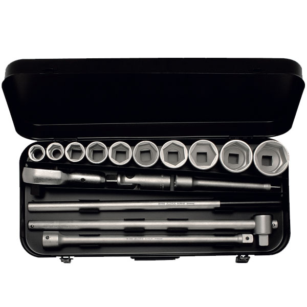 Bộ tuýp đa năng 16 chi tiết ELORA 770/771-S10K, đầu vuông 3/4 inch