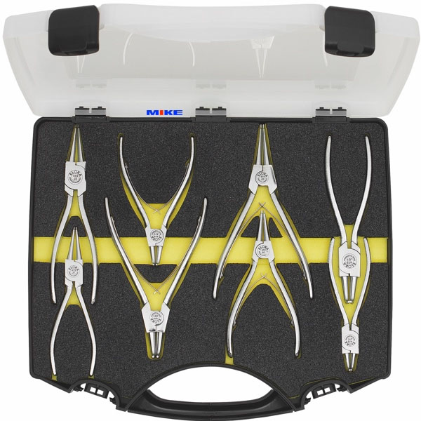 Bộ kìm mở phe ELORA 404-S8 trong ngoài, cong thẳng đầy đủ