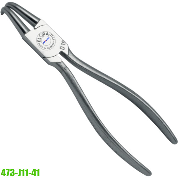 473-J11-41 Kìm mở phe trong mũi cong 8-165mm, SX tại Đức