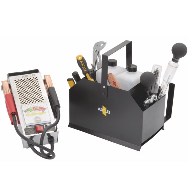 Bộ kít kiểm tra ắc qui xe hơi ELORA 240S12, ôtô gồm 12 chi tiết