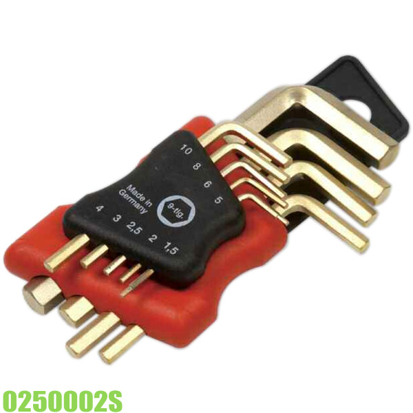 Bộ lục giác chống cháy nổ ELORA 0250002S, 10 cây hệ inch