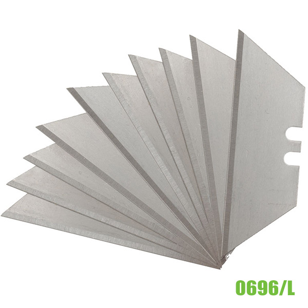 Bộ lưỡi dao rọc cáp, rọc giấy hộp 10 lưỡi Fervi 0696/L