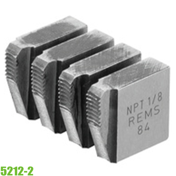 Bộ lưỡi dao REMS 5212-2, tiện ren ống, chuẩn NPT, ASME B1.20.1