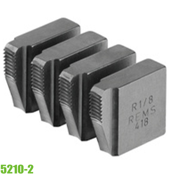 Bộ lưỡi dao REMS 5210 tiện ren ống, ren phải, DIN 2999, BSPT