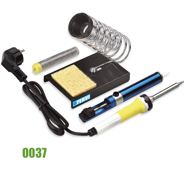 Bộ mỏ hàn chì 0037, ống hút chì và các phụ kiện FERVI - Italia