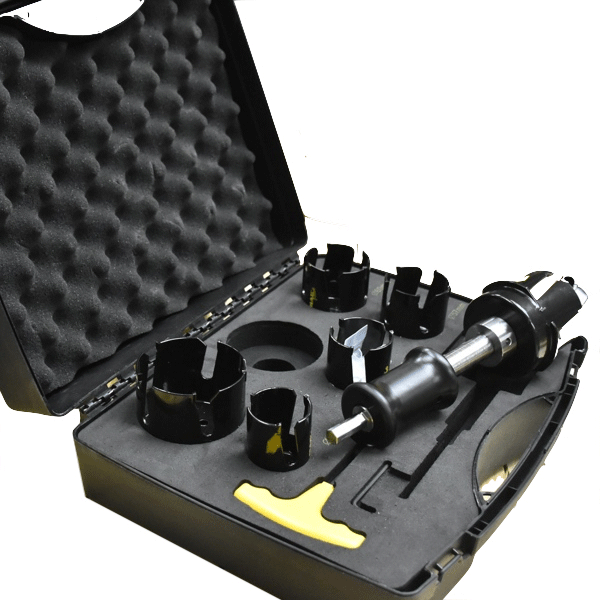 Bộ mũi khoan rút lõi FAMAG 2166.808, 8 chi tiết đường kính từ Ø45-80mm