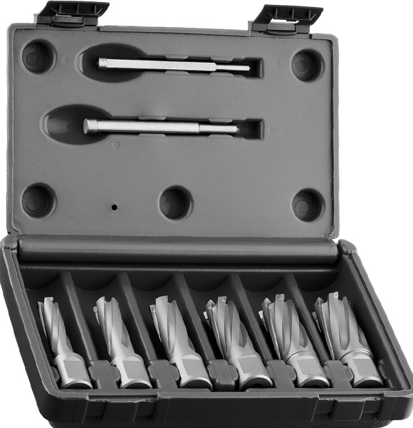 TCT.KIT Bộ mũi khoan từ TCT 6 mũi Ø12-22mm, dài 35-55mm