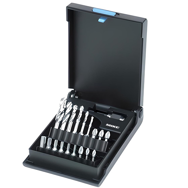 Bộ mũi khoan và doa lỗ trên gỗ VÖLKEL 67425 gồm 19 chi tiết