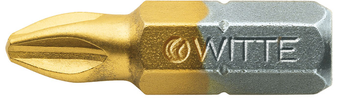 27324 Bộ 2 mũi vít bake phủ titan 1/4inch Maxx Witte