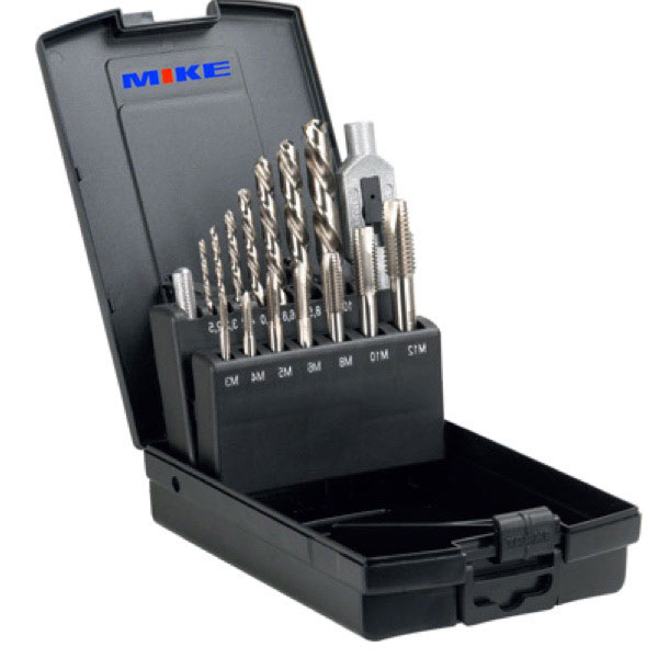 Bộ taro ren trong ELORA 1360-S, từ M3 đến M12 gồm 15 chi tiết