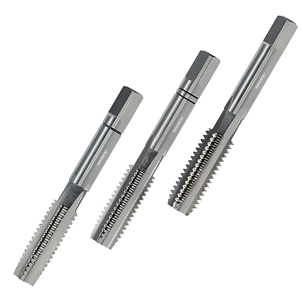 Bộ taro ren trong tay trái Volkel 270 hệ M, gồm 3 cây, ISO DIN 13